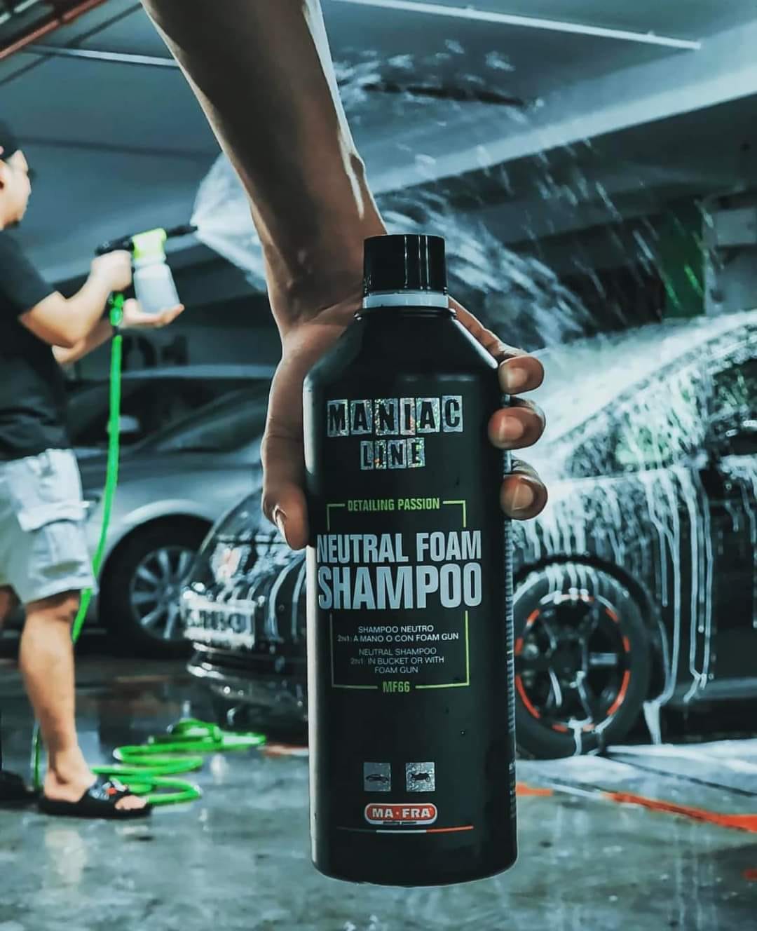 Neutral foam shampoo Maniac line